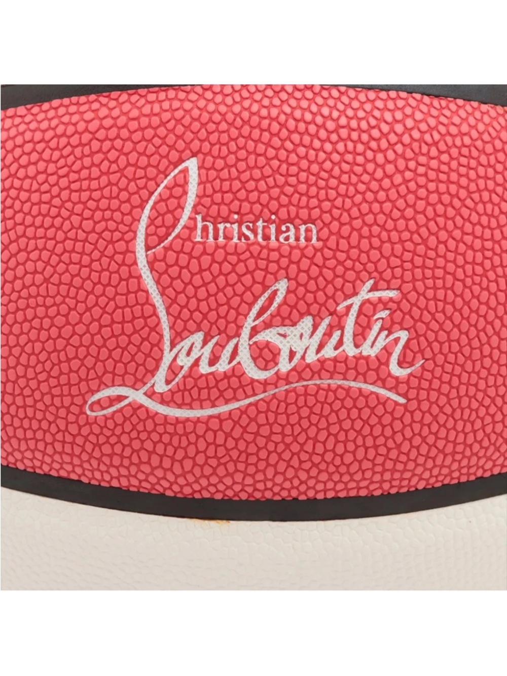 CHRISTIAN LOUBOUTIN Astro Loubi Pink & White Basketball - Picture 4 of 6